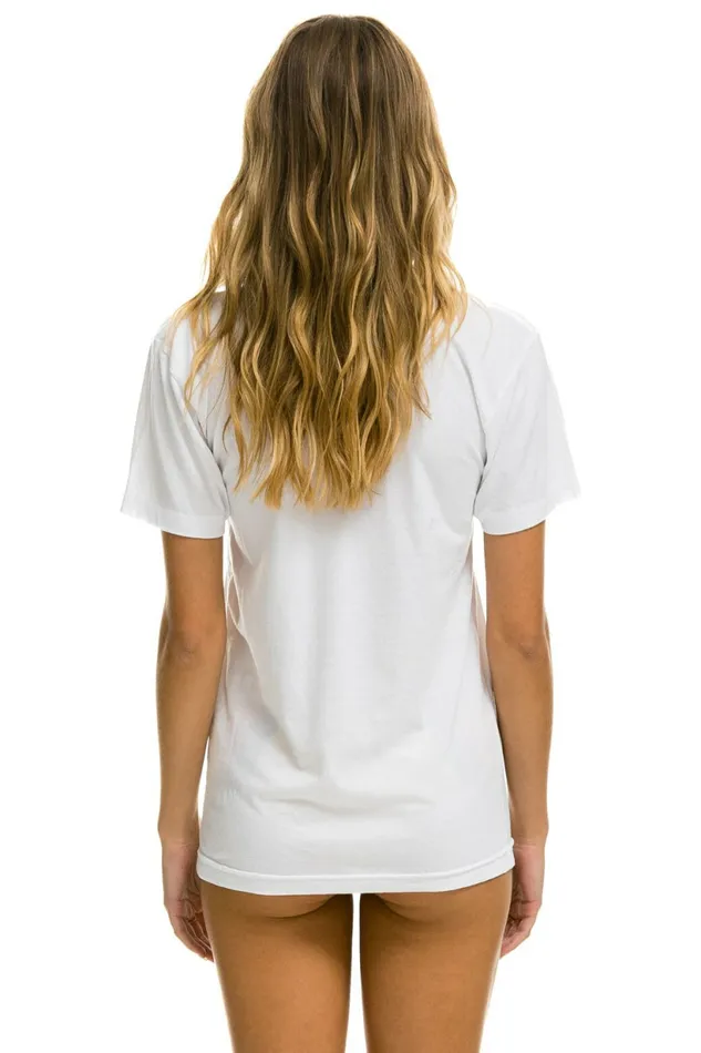 Men SIGNATURE TEE 8211 WHITE Aviator Nation Tees Men SIGNATURE TEE 8211 WHITE Aviator Nation Tees