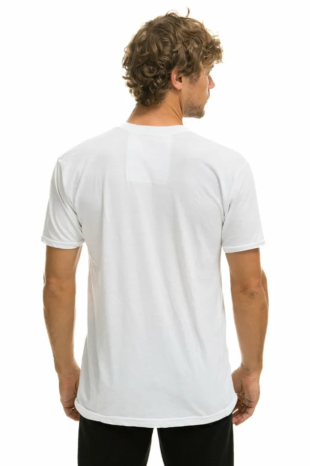 Men SIGNATURE TEE 8211 WHITE Aviator Nation Tees Men SIGNATURE TEE 8211 WHITE Aviator Nation Tees