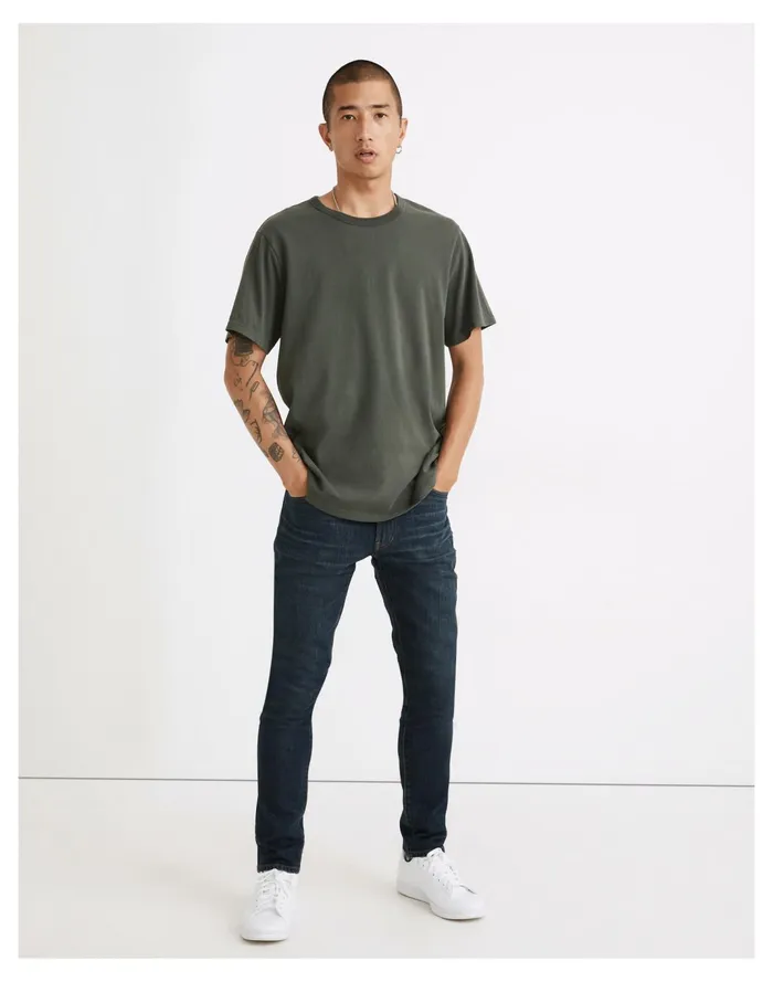 Men Skinny Jeans In Stratfield Wash Stratfield Wash Madewell Jeans