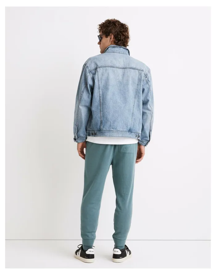 Men Softloop Terry Sweatpants Faded Shale Madewell Sweatshirts and Sweatpants