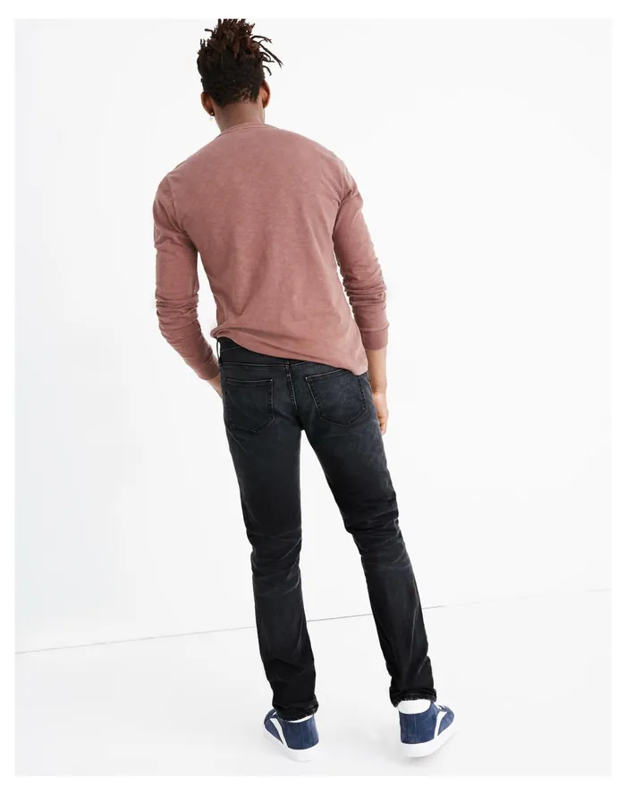 Men Straight Authentic Flex Jeans In Everton Wash Everton Madewell Jeans