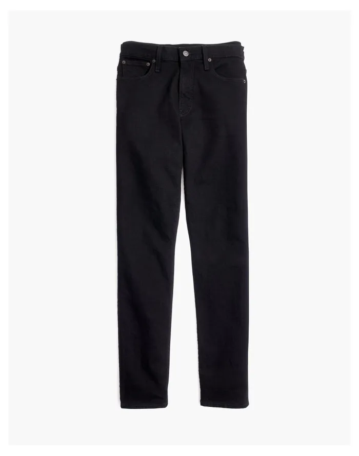 Men Straight Jeans In Classic Black Wash Black Madewell Jeans Men Straight Jeans In Classic Black Wash Black Madewell Jeans