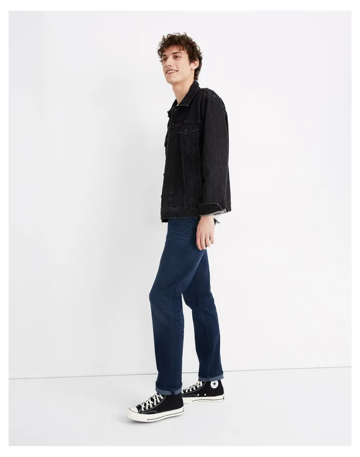 Men Straight Jeans In Paxson Wash Paxson Madewell Jeans