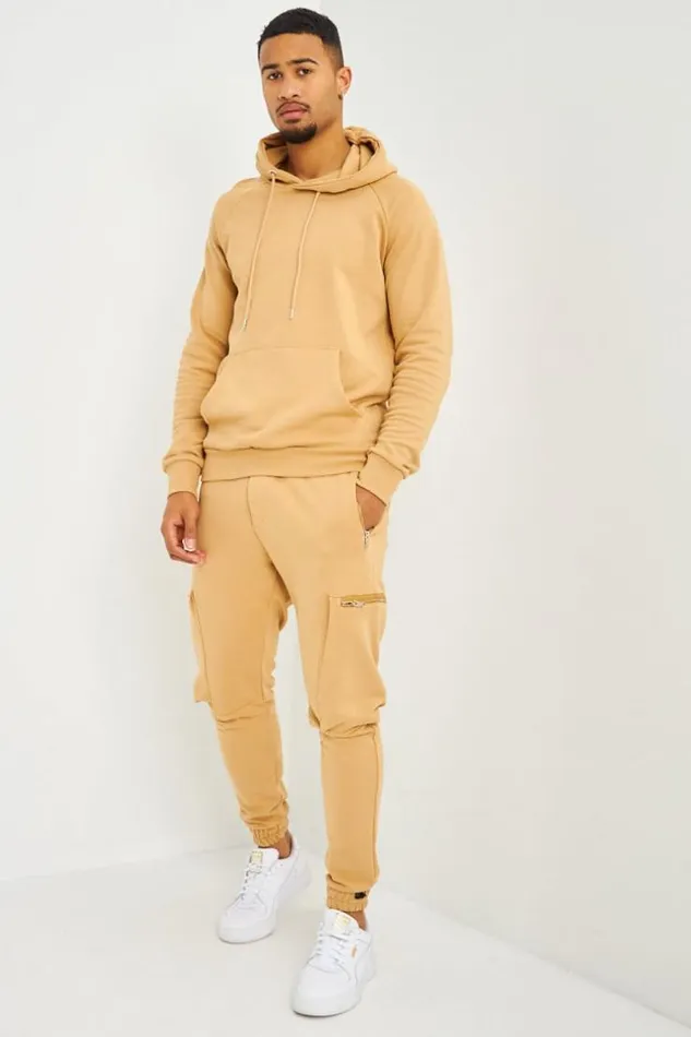 Men Sweat Capuche Basic Camel Camel Brentiny Paris Sweatshirts and Pullovers Men Sweat Capuche Basic Camel Camel Brentiny Paris Sweatshirts and Pullovers
