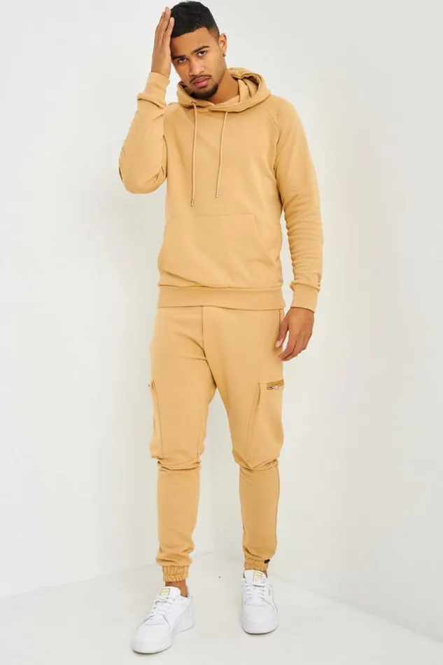 Men Sweat Capuche Basic Camel Camel Brentiny Paris Sweatshirts and Pullovers Men Sweat Capuche Basic Camel Camel Brentiny Paris Sweatshirts and Pullovers