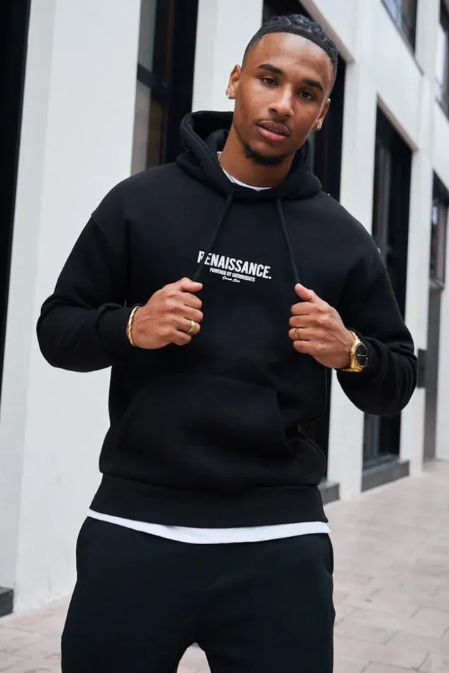 Men Sweat Capuche Noir 034Renaissance 034 Black Brentiny Paris Sweatshirts and Pullovers Men Sweat Capuche Noir 034Renaissance 034 Black Brentiny Paris Sweatshirts and Pullovers