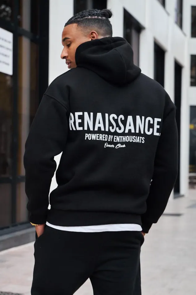 Men Sweat Capuche Noir 034Renaissance 034 Black Brentiny Paris Sweatshirts and Pullovers Men Sweat Capuche Noir 034Renaissance 034 Black Brentiny Paris Sweatshirts and Pullovers