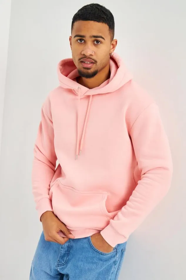 Men Sweat Rose Capuche Brentiny Lightpink Brentiny Paris Sweatshirts and Pullovers