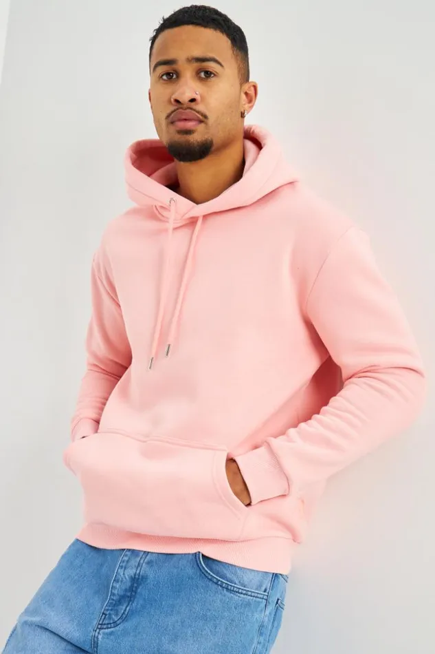 Men Sweat Rose Capuche Brentiny Lightpink Brentiny Paris Sweatshirts and Pullovers Men Sweat Rose Capuche Brentiny Lightpink Brentiny Paris Sweatshirts and Pullovers