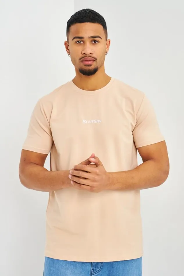 Men TShirt Beige Brentiny Beige Brentiny Paris TShirts