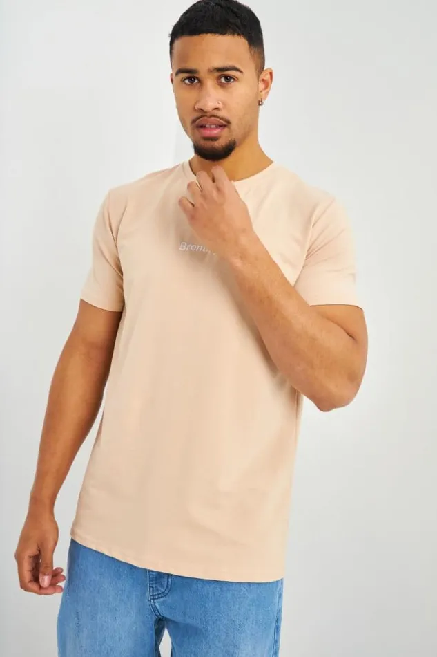 Men TShirt Beige Brentiny Beige Brentiny Paris TShirts