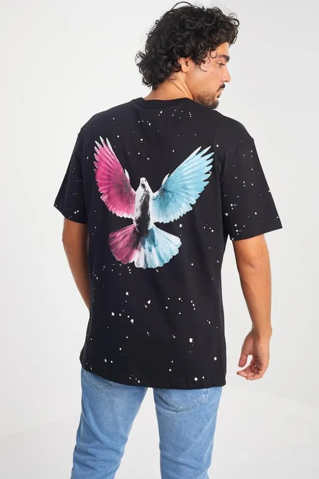 Men TShirt Noir 034We Trust In God 034 Black Brentiny Paris TShirts