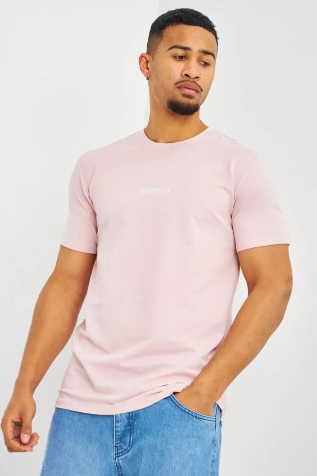 Men TShirt Rose Brentiny Lightpink Brentiny Paris TShirts