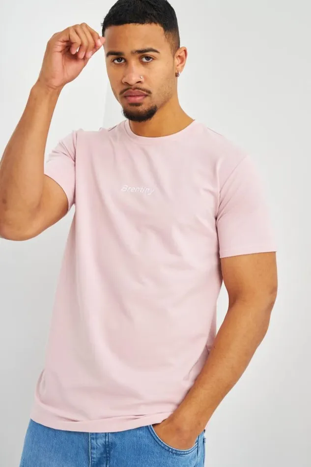 Men TShirt Rose Brentiny Lightpink Brentiny Paris TShirts