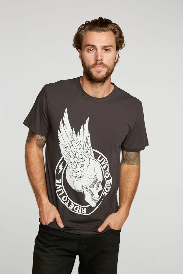 Mens Live To Ride Tops Chaser Brand