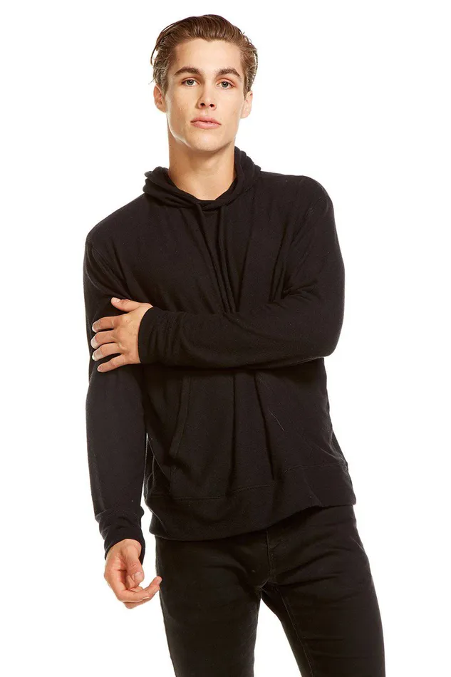Mens Outerwear Chaser Brand VINTAGE KNIT SLEEPWEAR LS HOODIE PULLOVER