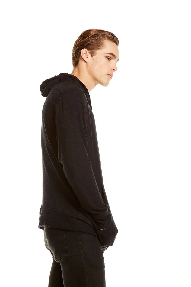 Mens Outerwear Chaser Brand VINTAGE KNIT SLEEPWEAR LS HOODIE PULLOVER