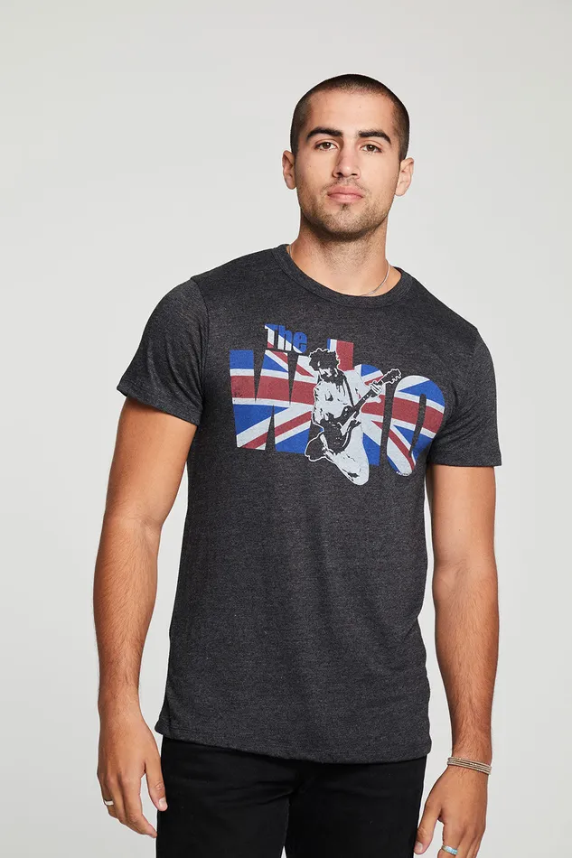 Mens The Who Union Jack Tops Chaser Brand