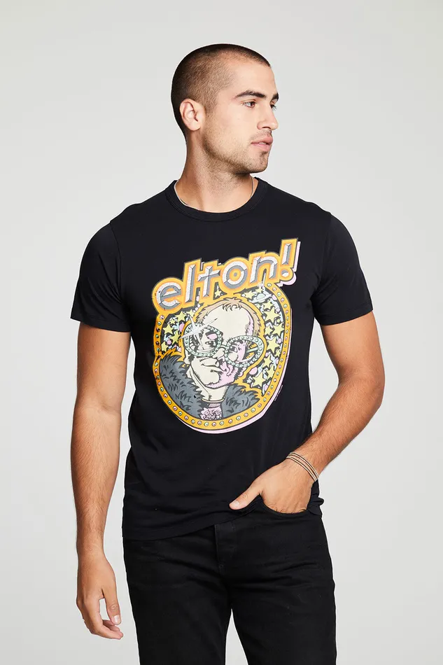 Mens Tops Chaser Brand Elton John Elton