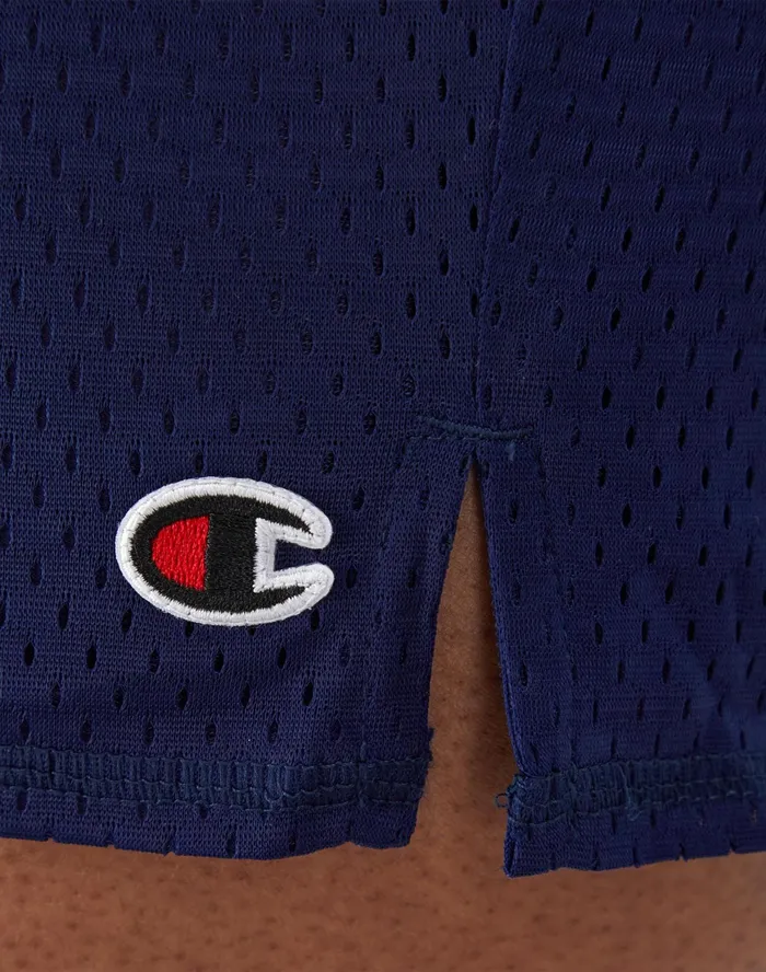 Mesh Shorts C Logo 25034 Athletic Navy Women Champion Shorts