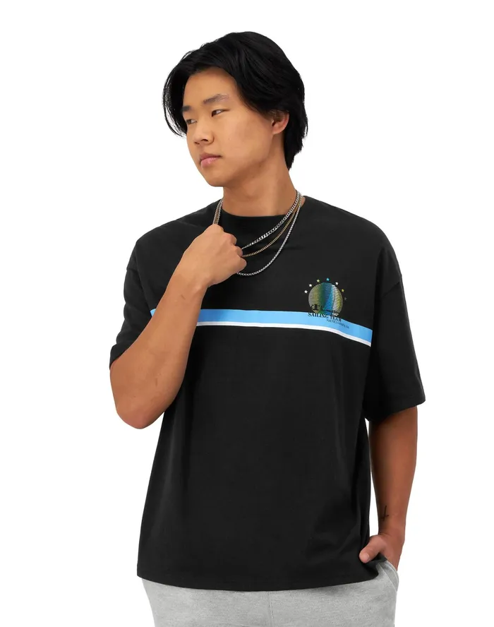 Midweight TShirt Hydra Sport Black Men Champion TShirts and Tops