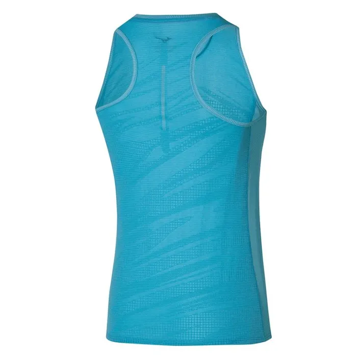 Mizuno Aero Tank Maui Blue Women Tops Mizuno Aero Tank Maui Blue Women Tops