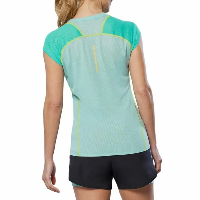 Mizuno Aero Tee Eggshell Blue Women Tops Mizuno Aero Tee Eggshell Blue Women Tops