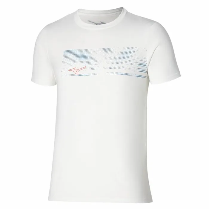 Mizuno Athletics Graphic Tee White Men Athleticwear