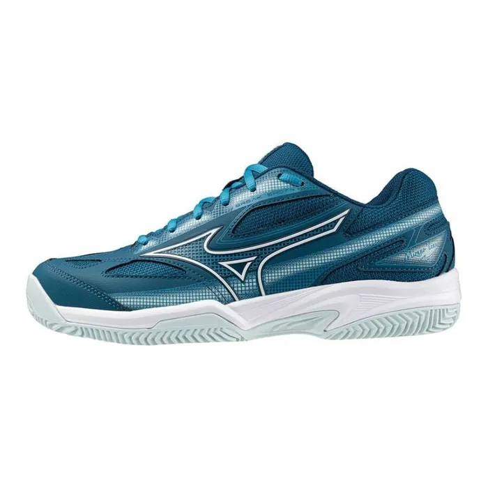 Mizuno BREAK SHOT 4 CC Moroccan Bluewhiteblue Glow Women Tennis