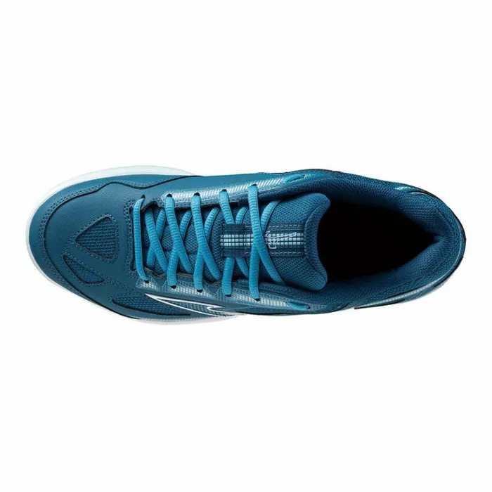 Mizuno BREAK SHOT 4 CC Moroccan Bluewhiteblue Glow Women Tennis Mizuno BREAK SHOT 4 CC Moroccan Bluewhiteblue Glow Women Tennis