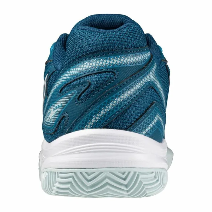 Mizuno BREAK SHOT 4 CC Moroccan Bluewhiteblue Glow Women Tennis Mizuno BREAK SHOT 4 CC Moroccan Bluewhiteblue Glow Women Tennis