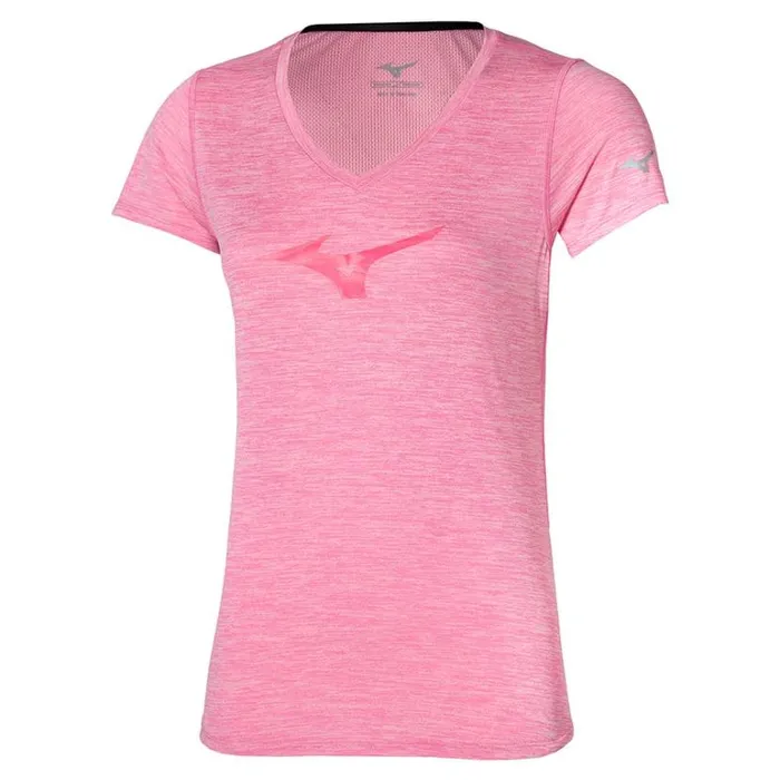Mizuno Core RB Tee Sachet Pink Women Tops