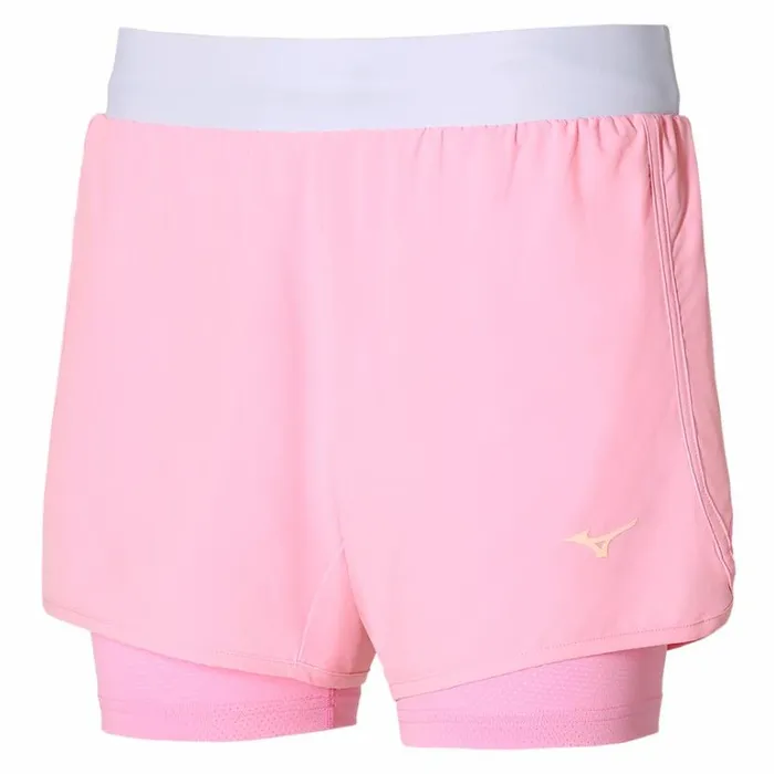 Mizuno ER 45 2in1 Short Lilac Chiffon Women Shorts
