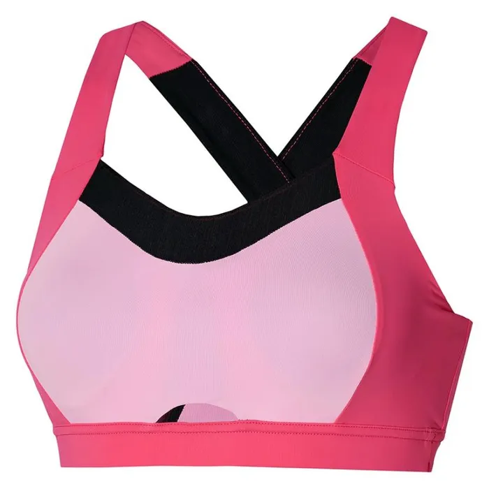 Mizuno High Support Bra Sangria Sunset Women Sports Bras