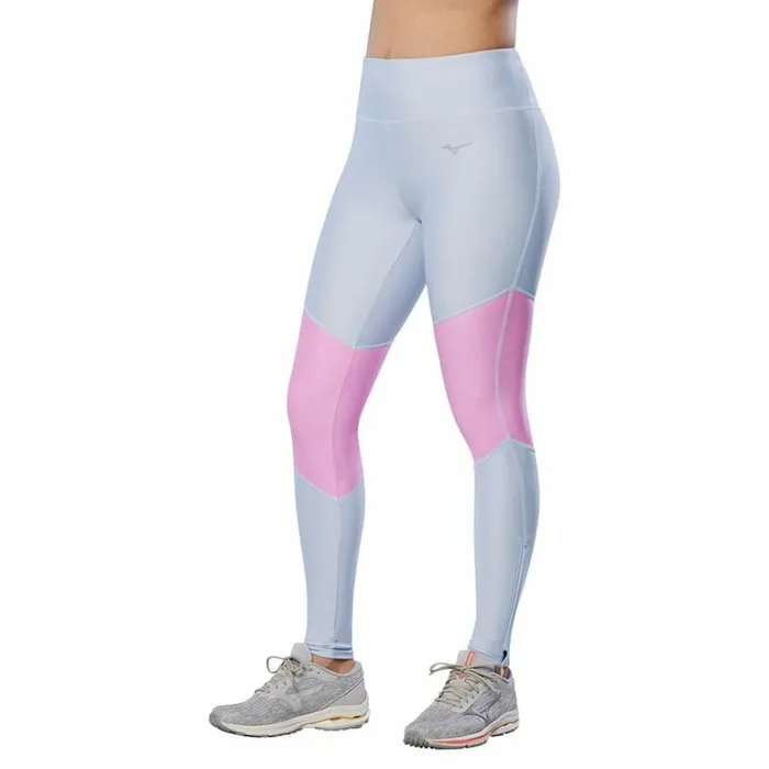 Mizuno Impulse Core Long Tight Halogen Blue Women Tights and Leggings Mizuno Impulse Core Long Tight Halogen Blue Women Tights and Leggings