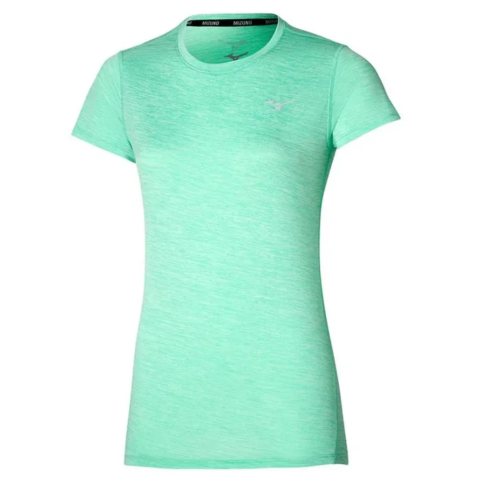 Mizuno IMPULSE CORE TSHIRT Beveled Glass Women Tops