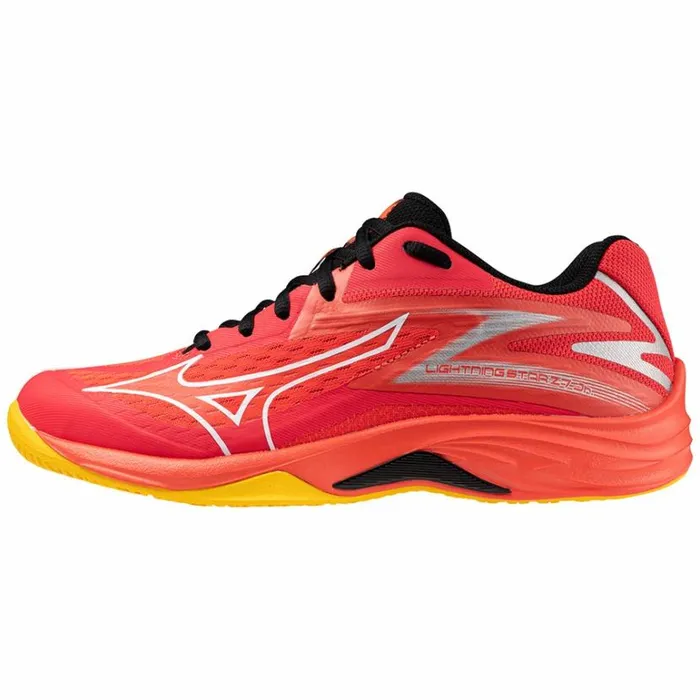 Mizuno LIGHTNING STAR Z7 Jr Radiant Redwhitecarrot Curl Women Volleyball