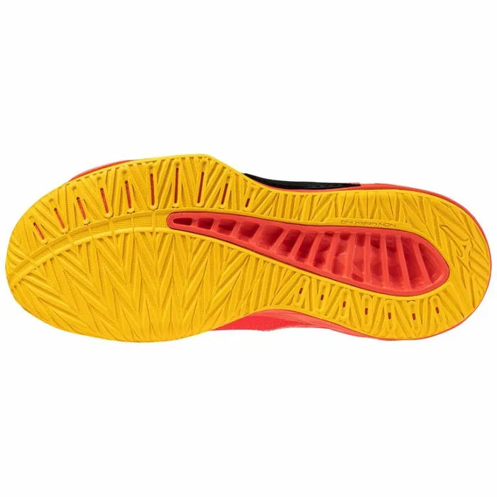 Mizuno LIGHTNING STAR Z7 Jr Radiant Redwhitecarrot Curl Women Volleyball
