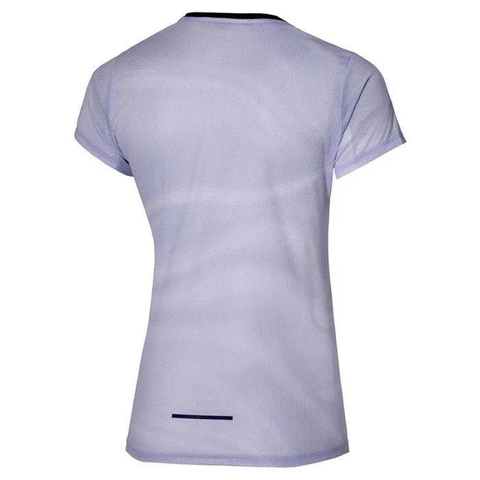 Mizuno Premium Aero Tee Snow Whitethistle Women Tops Mizuno Premium Aero Tee Snow Whitethistle Women Tops