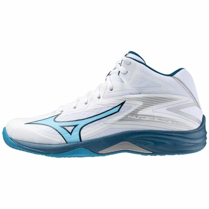 Mizuno THUNDER BLADE Z MID Whitesailor Bluesilver Women Volleyball