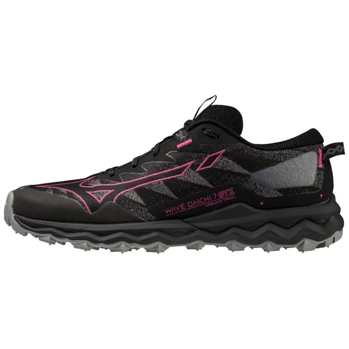 Mizuno Wave Daichi 7 GTX Blackfuchsia Fedoraquiet Shade Women Trail Running