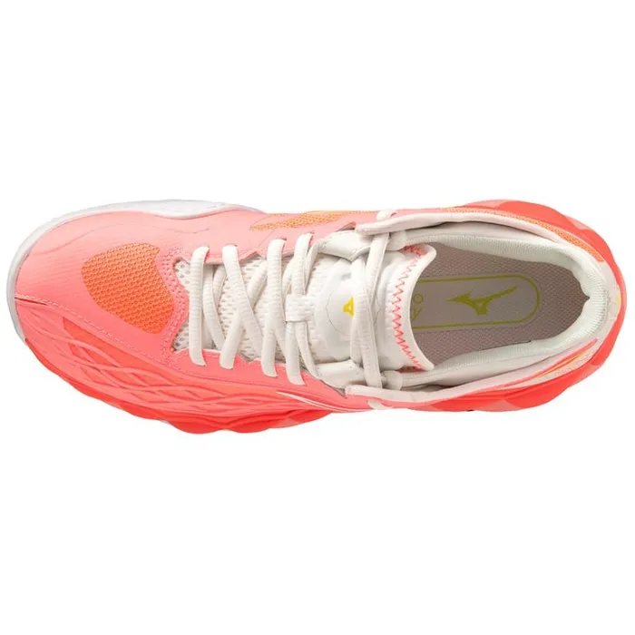 Mizuno WAVE ENFORCE TOUR CC Cndycrlsnwwhtneonflame Women Tennis Mizuno WAVE ENFORCE TOUR CC Cndycrlsnwwhtneonflame Women Tennis