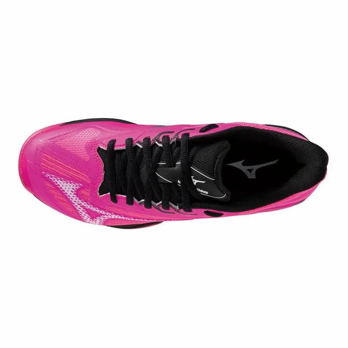 Mizuno WAVE EXCEED LIGHT 2 CC Pink Tetrawhiteblack Women Tennis Mizuno WAVE EXCEED LIGHT 2 CC Pink Tetrawhiteblack Women Tennis
