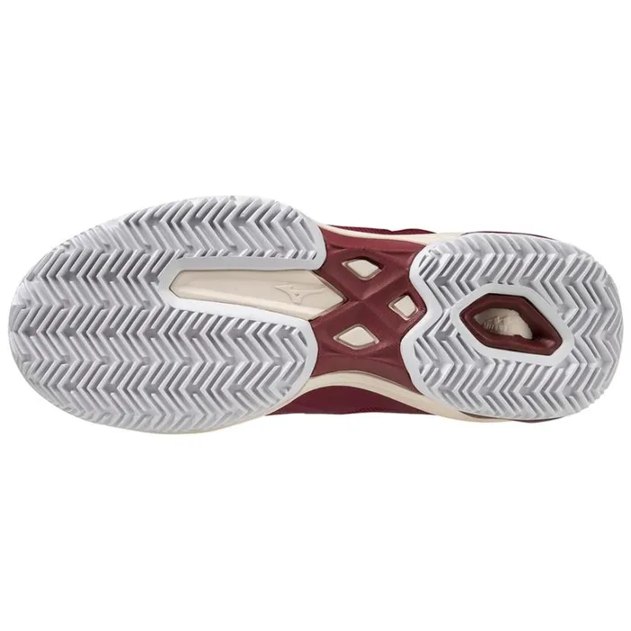 Mizuno Wave Exceed Light CC Cabernetwhitepapyrus Women Tennis Mizuno Wave Exceed Light CC Cabernetwhitepapyrus Women Tennis