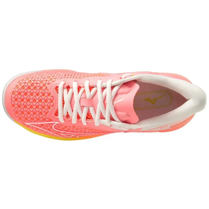 Mizuno WAVE EXCEED TOUR 5CC Cndycrlsnwwhtneonflame Women Tennis Mizuno WAVE EXCEED TOUR 5CC Cndycrlsnwwhtneonflame Women Tennis