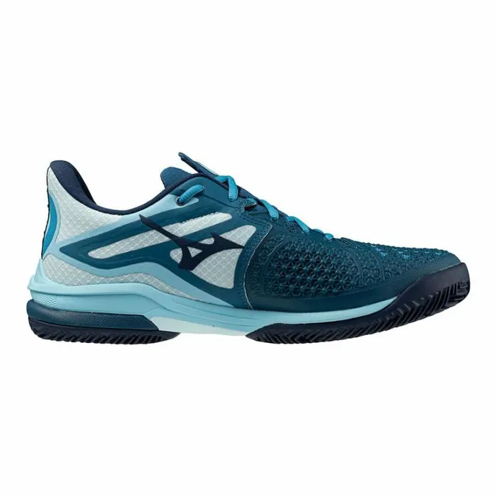 Mizuno WAVE EXCEED TOUR 6 CC Moroccan Bluewhiteblue Topaz Women Tennis Mizuno WAVE EXCEED TOUR 6 CC Moroccan Bluewhiteblue Topaz Women Tennis