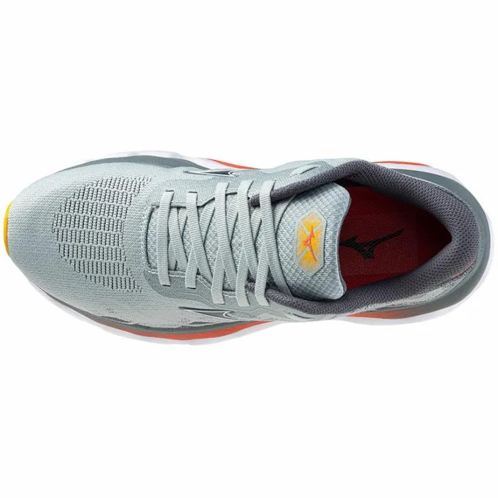 Mizuno WAVE HORIZON 7 Gray Mistwhitehot Coral Women Running Mizuno WAVE HORIZON 7 Gray Mistwhitehot Coral Women Running