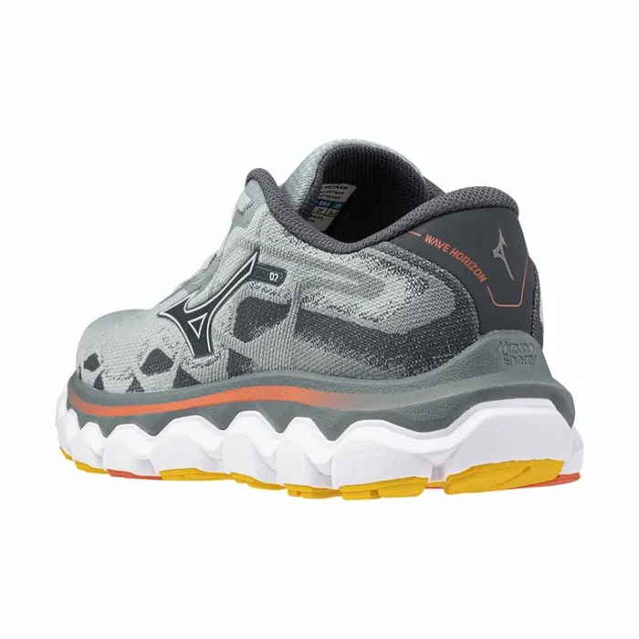 Mizuno WAVE HORIZON 7 Gray Mistwhitehot Coral Women Running Mizuno WAVE HORIZON 7 Gray Mistwhitehot Coral Women Running