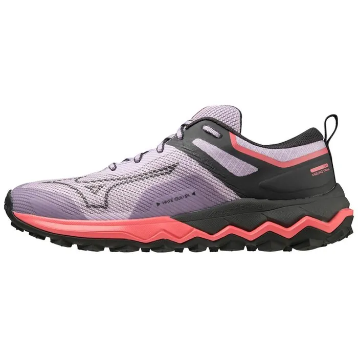 Mizuno WAVE IBUKI 4 Plilacblkoysterskcoral Women Trail Running