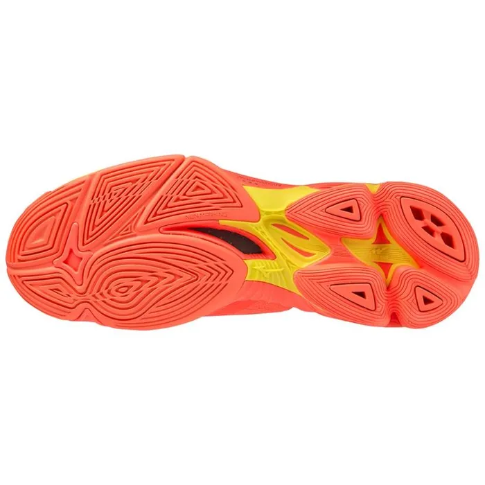 Mizuno WAVE LIGHTNING NEO2 Neonflameblackbolt 2 Women Volleyball Mizuno WAVE LIGHTNING NEO2 Neonflameblackbolt 2 Women Volleyball